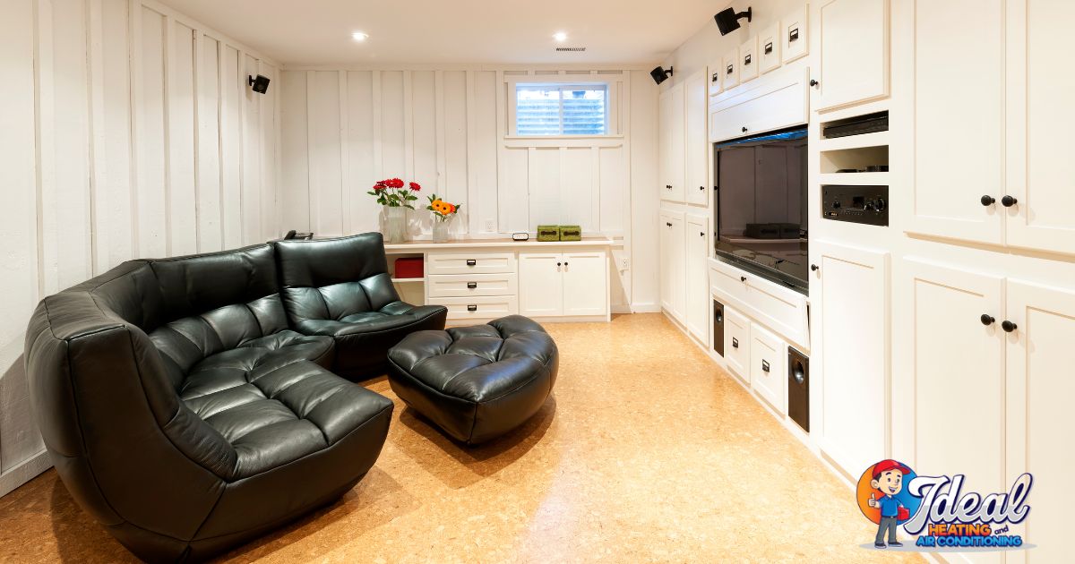 basement - uneven heating or cooling